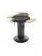 Royal Food BBQ6 Charcoal Barbecue with Stainless Steel Double Rotating Grid -  &Oslash; 60 cm Brazier