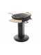 Royal Food BBQ6 Charcoal Barbecue with Stainless Steel Double Rotating Grid -  &Oslash; 60 cm Brazier