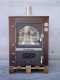 AgriEuro Top-Line Magnus 80 Deluxe INC Inox - Built-in Wood-fired Steel Oven - Coppered Enamel