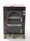 AgriEuro Top-Line Medius 80 Deluxe INC Inox - Built-in Wood-fired Steel Oven - Coppered Enamel
