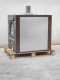 AgriEuro Top-Line Medius 80 Deluxe INC Inox - Built-in Wood-fired Steel Oven - Coppered Enamel