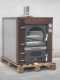 AgriEuro Top-Line Medius 80 Deluxe INC Inox - Built-in Wood-fired Steel Oven - Coppered Enamel
