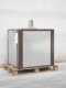 AgriEuro Top-Line Medius 80 Deluxe INC Inox - Built-in Wood-fired Steel Oven - Coppered Enamel