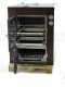 AgriEuro Top-Line Magnus 100 Deluxe INC Inox - Built-in Wood-fired Steel Oven - Coppered Enamel