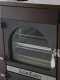 AgriEuro Top-Line Medius 60 Deluxe INC Inox - Built-in Wood-fired Steel Oven - Copper Enamel
