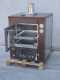 AgriEuro Top-Line Medius 60 Deluxe INC Inox - Built-in Wood-fired Steel Oven - Copper Enamel