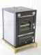 AgriEuro Premium Line Nuovo Minimus 50 Inc - Built-in Wood-fired Steel Oven - 3 Cooking Floors