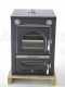 AgriEuro Premium Line Nuovo Minimus 50 Inc - Built-in Wood-fired Steel Oven - 3 Cooking Floors