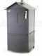 AgriEuro Premium Line Medius 80 EXT - Outdoor Wood-fired Steel Oven - Ventilated - Stainless Steel Roof and Panels