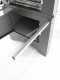 AgriEuro Premium Line Medius 80 EXT - Outdoor Wood-fired Steel Oven - Ventilated - Stainless Steel Roof and Panels