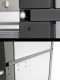 AgriEuro Premium Line Medius 80 EXT - Outdoor Wood-fired Steel Oven - Ventilated - Stainless Steel Roof and Panels