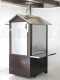 AgriEuro Top-Line Magnus 80 Deluxe EXT Inox - Outdoor Wood-fired Steel Oven - Copper Enamel