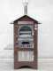 AgriEuro Top-Line Medius 80 Deluxe EXT Inox - Outdoor Wood-fired Steel Oven - Copper Enamel