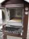 AgriEuro Top-Line Medius 60 Deluxe EXT Inox - Outdoor Wood-fired Steel Oven - Copper Enamel