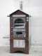 AgriEuro Top-Line Magnus 100 Deluxe EXT Inox - Outdoor Wood-fired Steel Oven - Copper Enamel