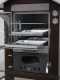 AgriEuro Top-Line Magnus 100 Deluxe EXT Inox - Outdoor Wood-fired Steel Oven - Copper Enamel