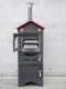 Agrieuro Premium Line Nuovo Minimus 50 EXT - Outdoor Wood-fired Steel Oven - Ventilated