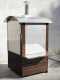 AgriEuro Top-Line Maximus 80 Deluxe EXT Inox - Outdoor Wood-fired Steel Oven - Copper Enamel