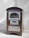 AgriEuro Top-Line Maximus 80 Deluxe EXT Inox - Outdoor Wood-fired Steel Oven - Copper Enamel