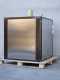 AgriEuro Top-Line Maximus 80 Deluxe INC Inox - Built-in Wood-fired Steel Oven - Copper Enamel