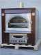 AgriEuro Top-Line Maximus 80 Deluxe INC Inox - Built-in Wood-fired Steel Oven - Copper Enamel