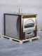 AgriEuro Top-Line Maximus 100 Deluxe INC Inox - Built-in Wood-fired Steel Oven - Copper Enamel