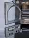 AgriEuro Premium Line Medius Plus 100 EXT - Outdoor Wood-fired Steel Oven - Ventilated, Stainless Steel Roof