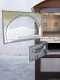 AgriEuro Top-Line Maximus 100 Deluxe EXT Stainless Steel- Outdoor Wood-fired Oven - Copper Enamel