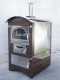 AgriEuro Top-Line Maximus 100 Deluxe EXT Stainless Steel- Outdoor Wood-fired Oven - Copper Enamel