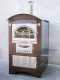 AgriEuro Top-Line Maximus 100 Deluxe EXT Stainless Steel- Outdoor Wood-fired Oven - Copper Enamel