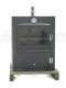 AgriEuro Premium Line Nuovo Minimus 50 Mini Inc - Built-in Wood-fired Steel Oven - 2 Cooking Floors