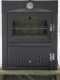 AgriEuro Premium Line Nuovo Minimus 50 Mini Inc - Built-in Wood-fired Steel Oven - 2 Cooking Floors