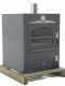 AgriEuro Premium Line Nuovo Minimus 50 Mini Inc - Built-in Wood-fired Steel Oven - 2 Cooking Floors