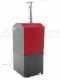 AgriEuro Premium Line Minimus 50 Mini EXT - Outdoor Wood-fired Steel Oven - Red Roof