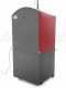 AgriEuro Premium Line Minimus 50 Mini EXT - Outdoor Wood-fired Steel Oven - Red Roof