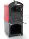 AgriEuro Premium Line Minimus 50 Mini EXT - Outdoor Wood-fired Steel Oven - Red Roof