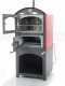 AgriEuro Premium Line Minimus 50 Mini EXT - Outdoor Wood-fired Steel Oven - Red Roof