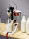 Enolmatic counter top milk bottle filler- Electric milk bottling machine for wide neck bottles