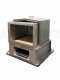 Agrieuro Premium Line Minimus 50 EXT Inox - Outdoor Wood-fired Oven - Ventilated