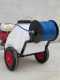 Comet MP 30 Sprayer Pump - Loncin G 200 F - 120 L Tank Trolley with Hook Kit
