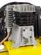 Stanley B 345/10/100 T - Belt-driven Electric Air Compressor - 3 Hp Motor - 100 L