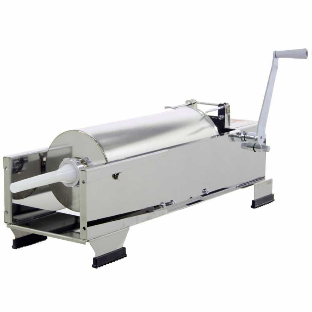 Reber 8965 N INOX manual tabletop sausage stuffer 15 Kg capacity 2 speeds