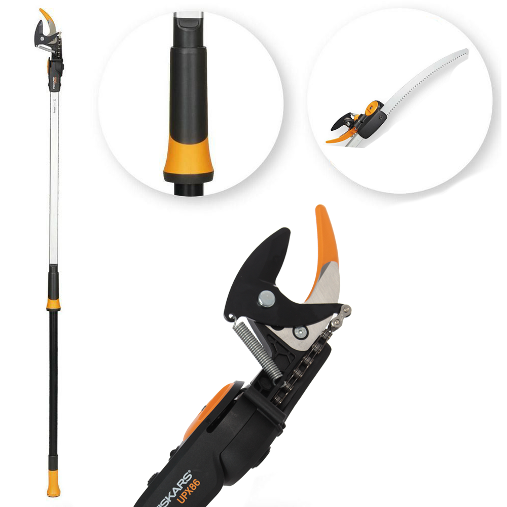 Fiskars UPX86 Telescopic Lopping Shears + Pruning Saw , best deal on ...