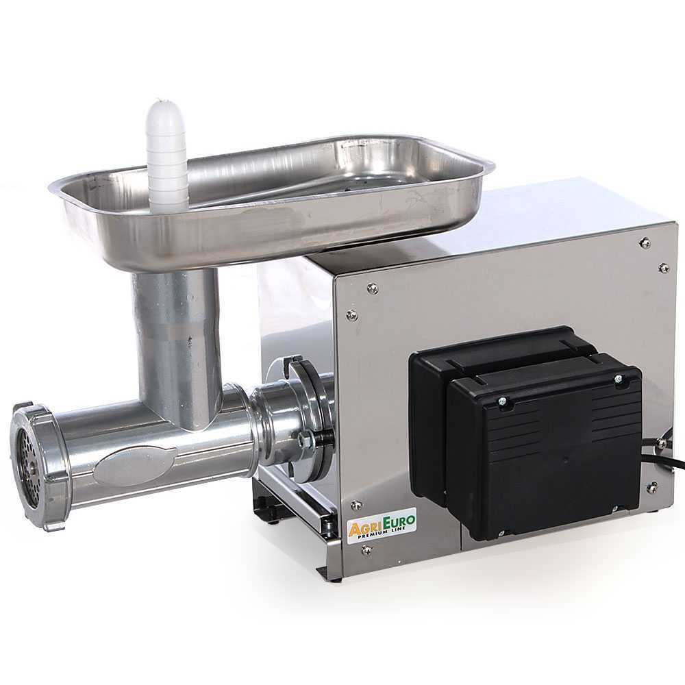 AESM 22 1 HP Meat Grinder, stainless shell , best deal on AgriEuro