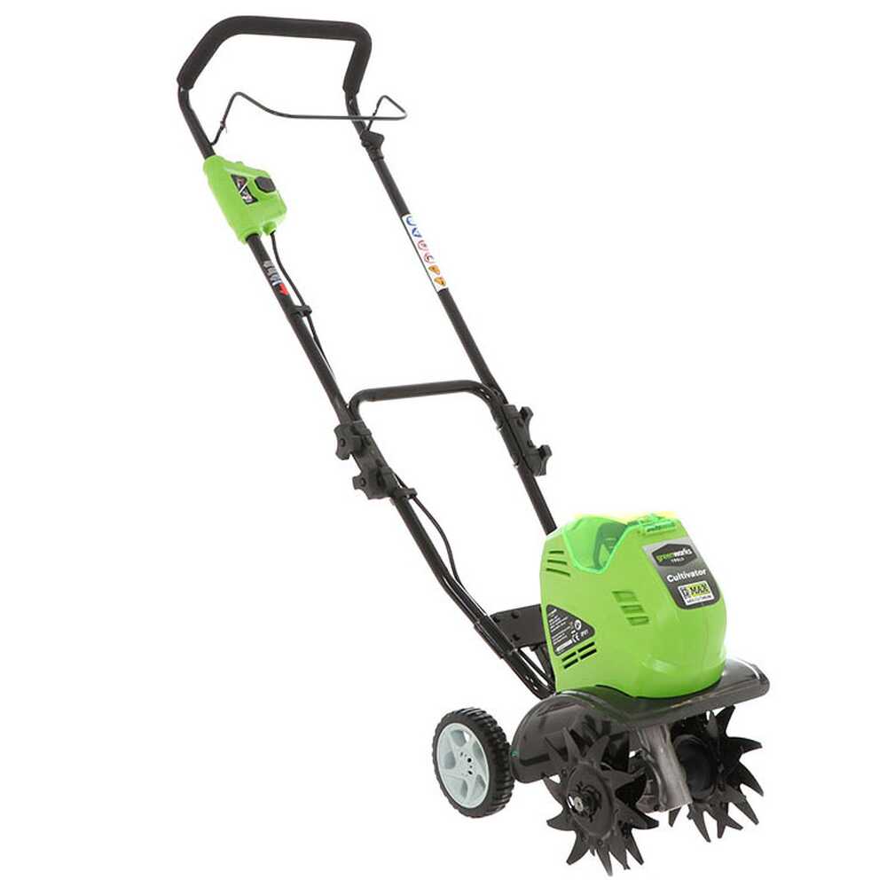 Greenworks G40TL Electric Garden Tiller Without battery , best deal on AgriEuro