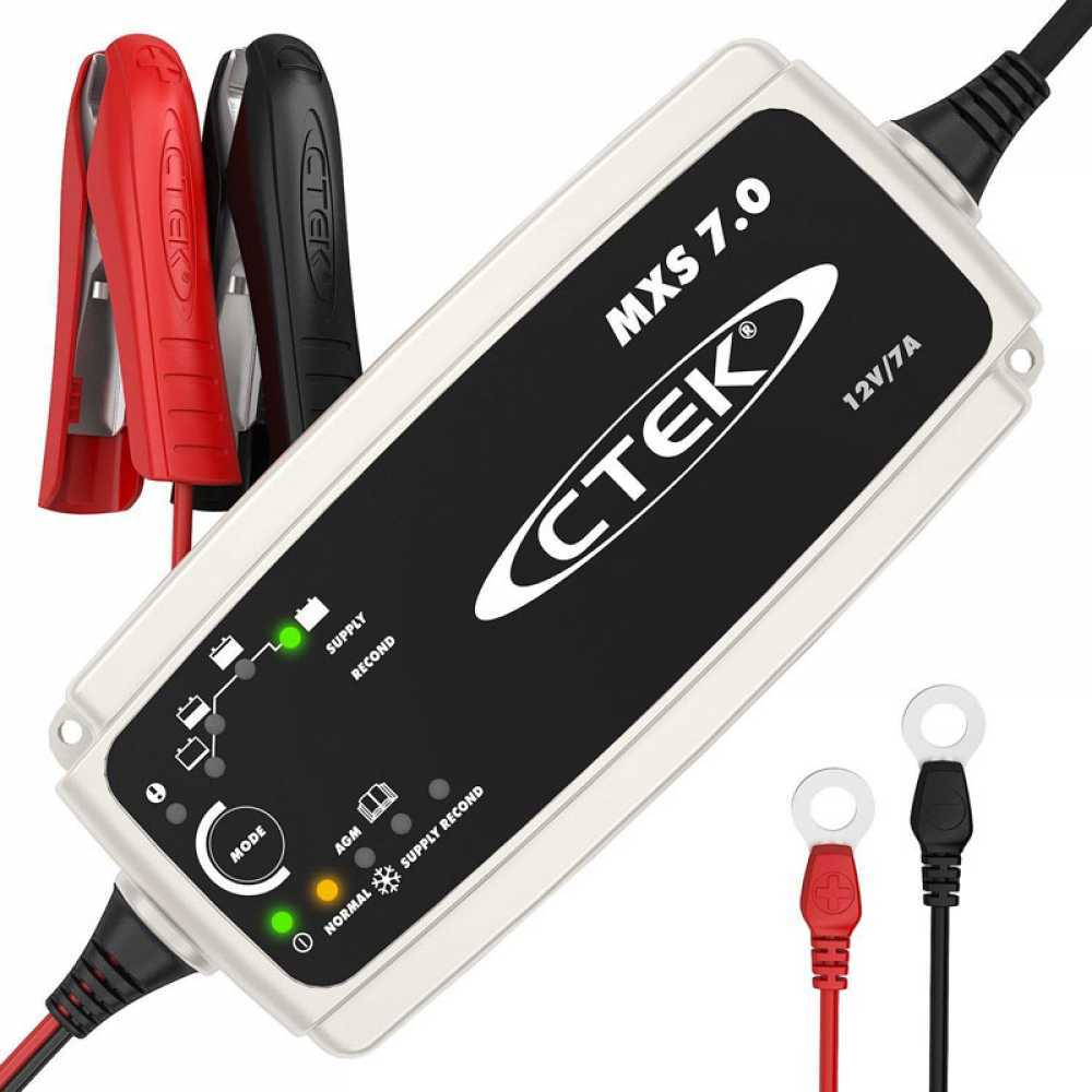 CTEK CTEK MXS 7.0 Fully Automatic Battery Charger Charges, Maintains and 