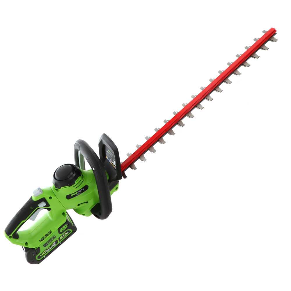 Image of Greenworks G40HT hedge trimmer at Best Buy website