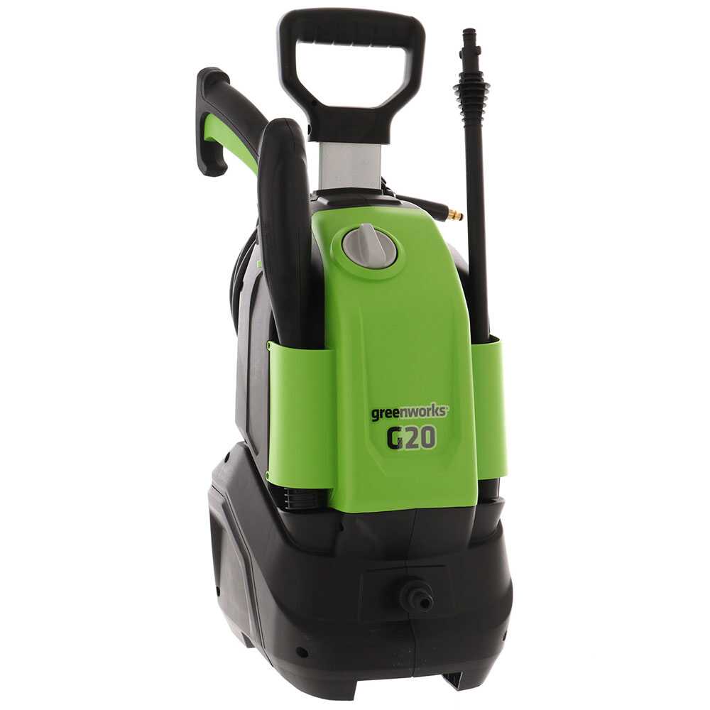 Green store pressure washer