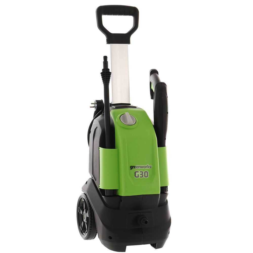 Greenworks pressure washer outlet g30