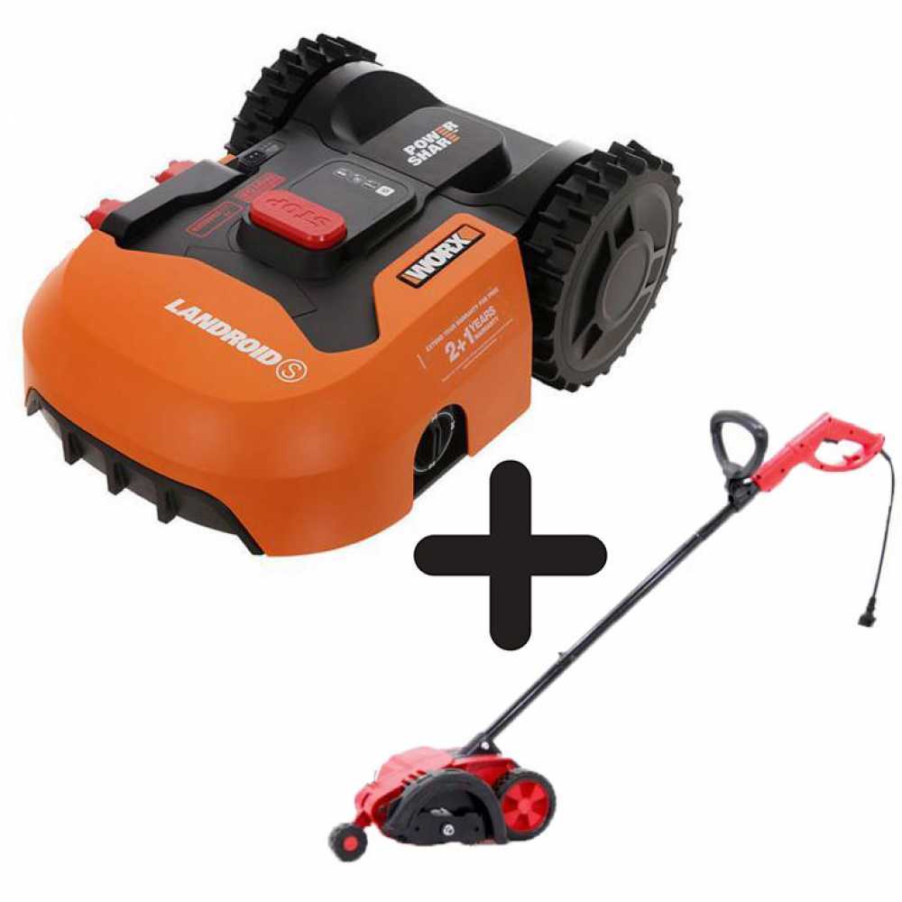 Worx Landroid WR130E model S300 Robot Lawn Mower with Perimeter Wire